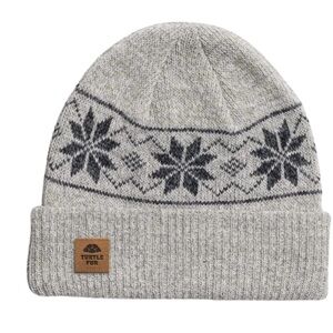 Turtle Fur Gray Knit Beanie